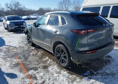 2025 Mazda Cx-30 2.5 S Carbon Edition из США, поврежденный, VIN 3MVDMBCM3SM809314